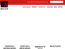 Tablet Screenshot of malish.com